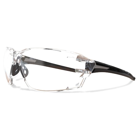 Nevosa Safety Eyewear, Black Frame, Clear Vapor Shield Lenses